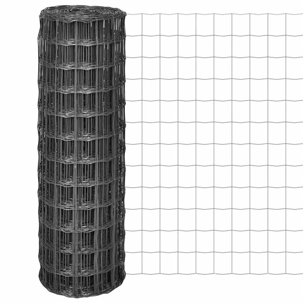 Euro Fence Steel 10x1.2 m Grey - Decor Base