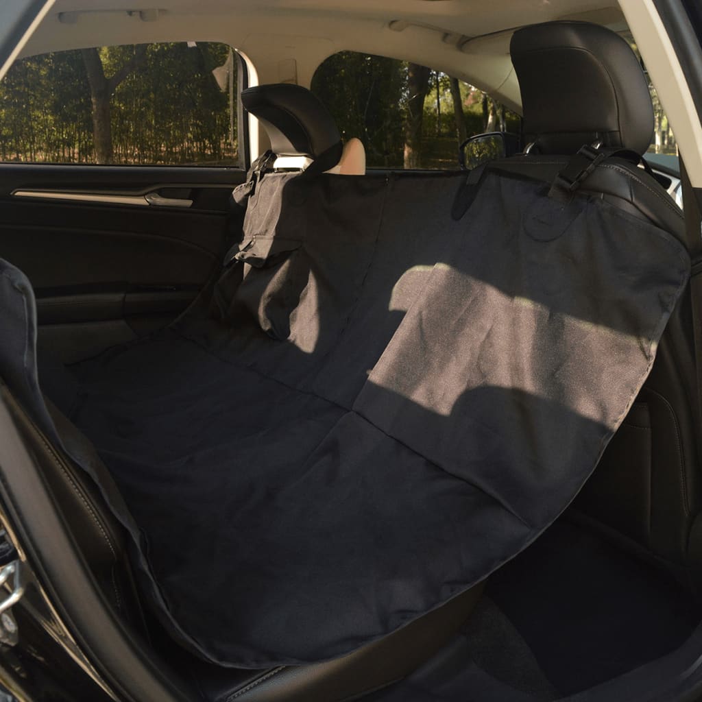 Pet Rear Car Seat Cover 148x142 cm Black - Merlin Deals