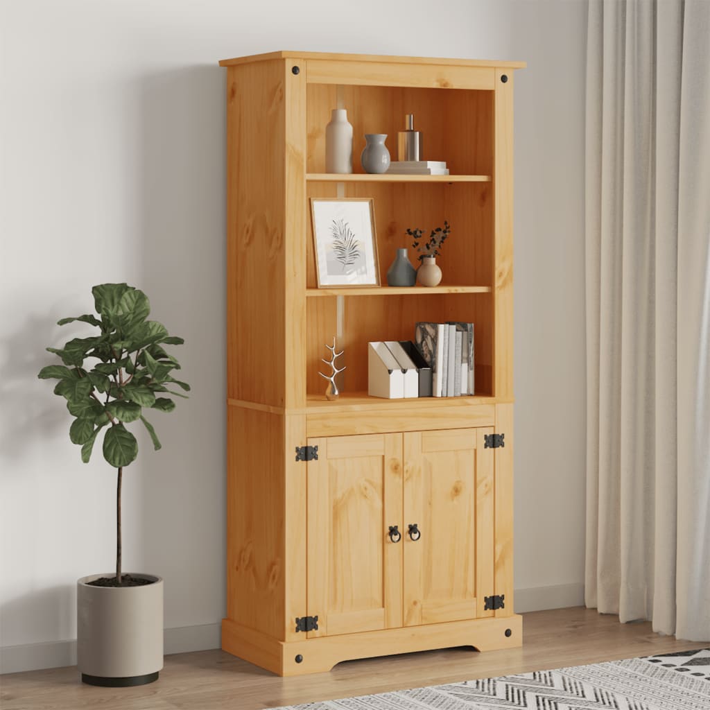 Cupboard Mexican Pine Corona Range 80x40x170 cm - Tyrell & Tyrell
