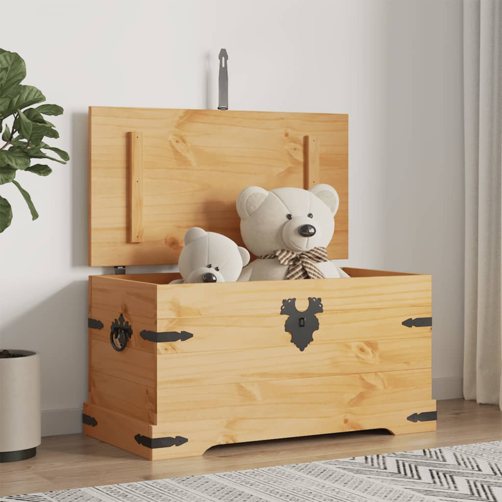 Storage Chest Mexican Pine Corona Range 91x49.5x47 cm - Direct Imports