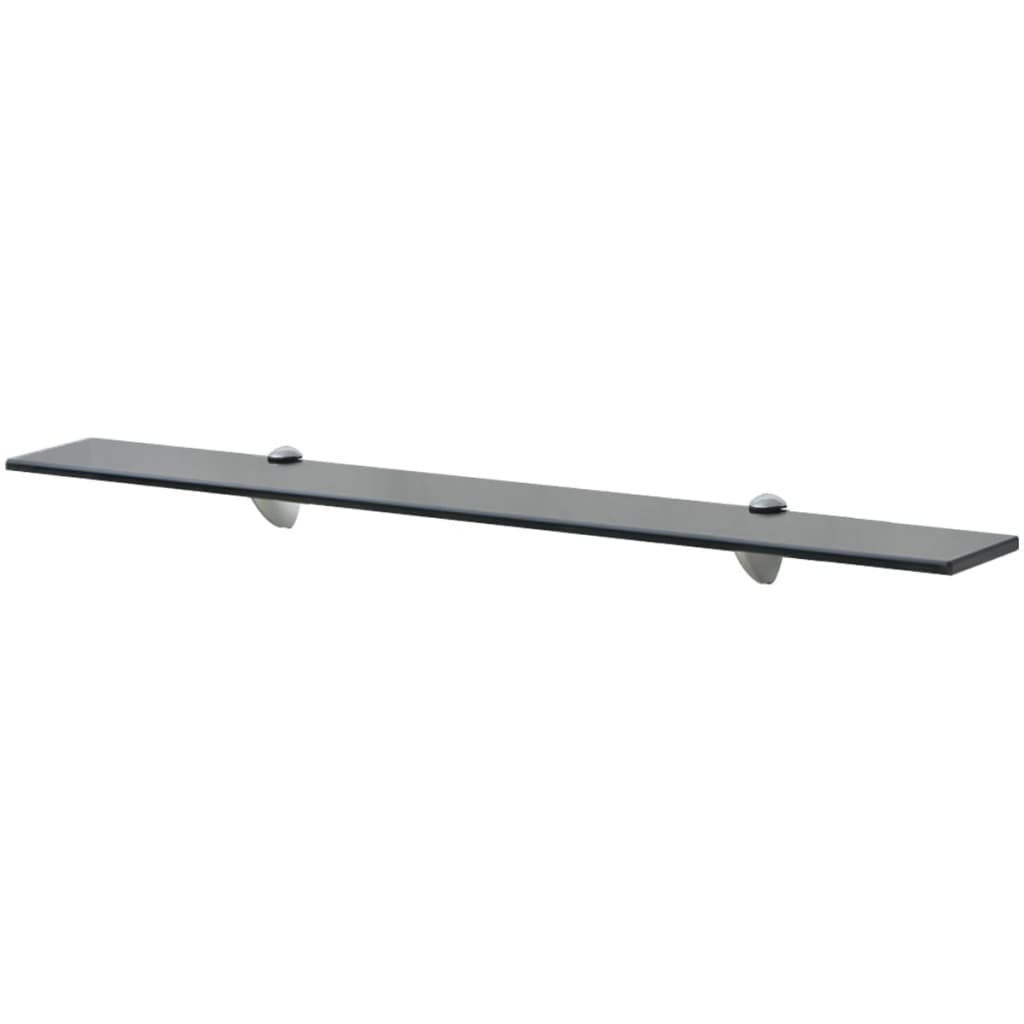 Floating Shelf Glass 80x20 cm 8 mm - R and M Furniture
