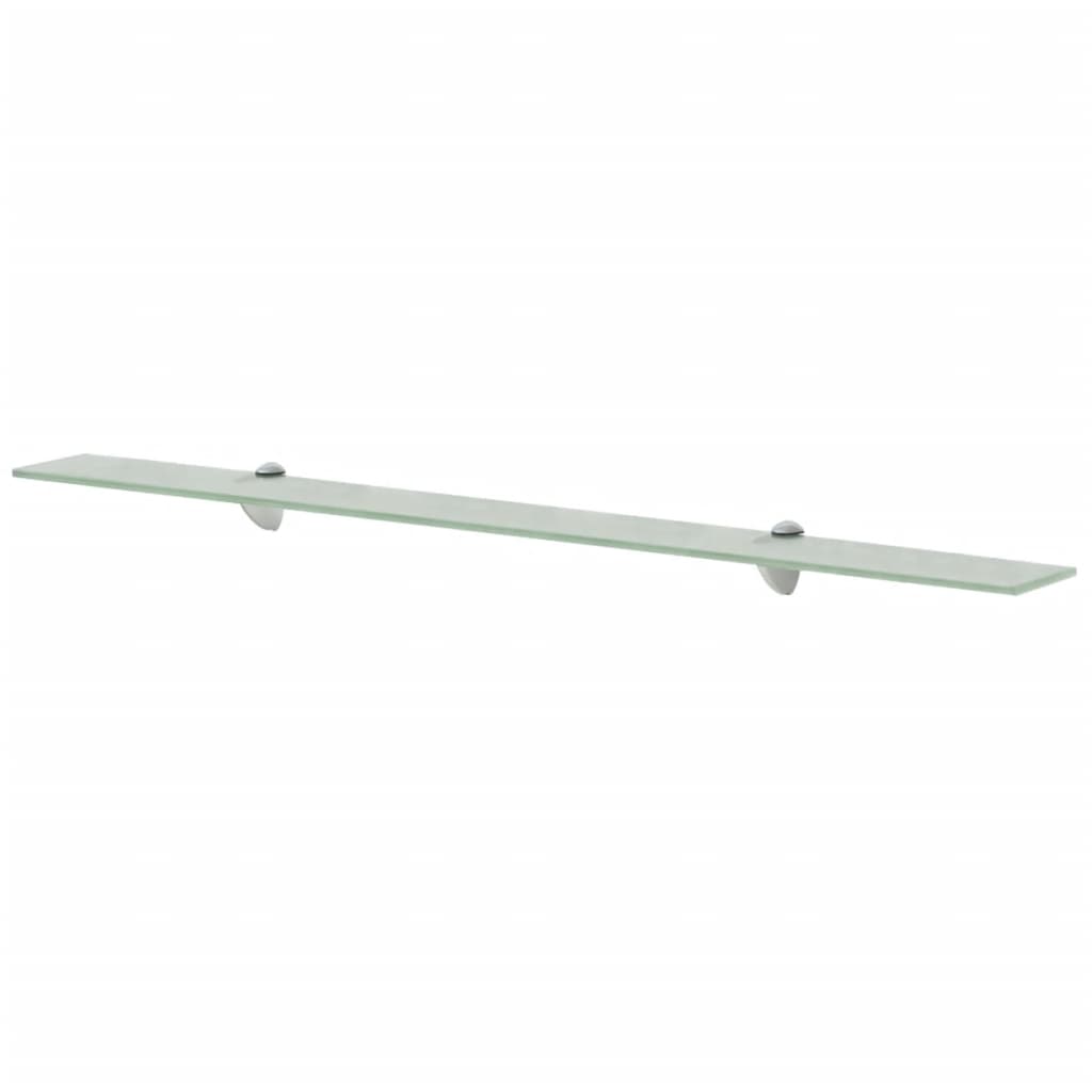 Floating Shelf Glass 100x20 cm 8 mm - R and M Furniture