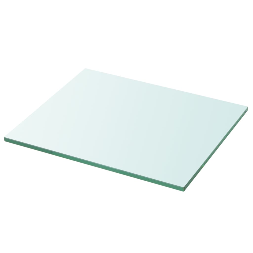 Shelf Panel Glass Clear 30x25 cm - Unbeatable Bargains