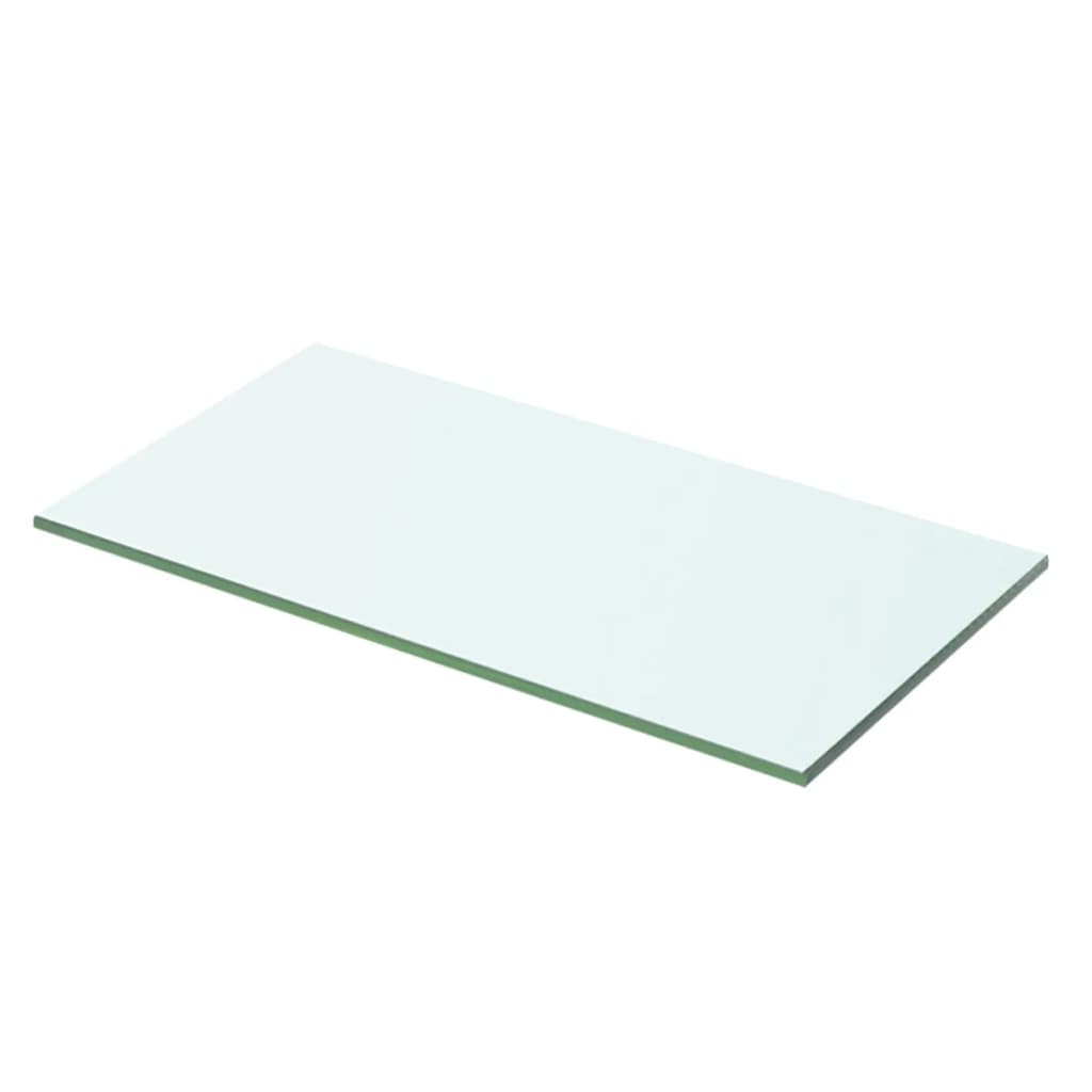 Shelf Panel Glass Clear 50x20 cm - Unbeatable Bargains