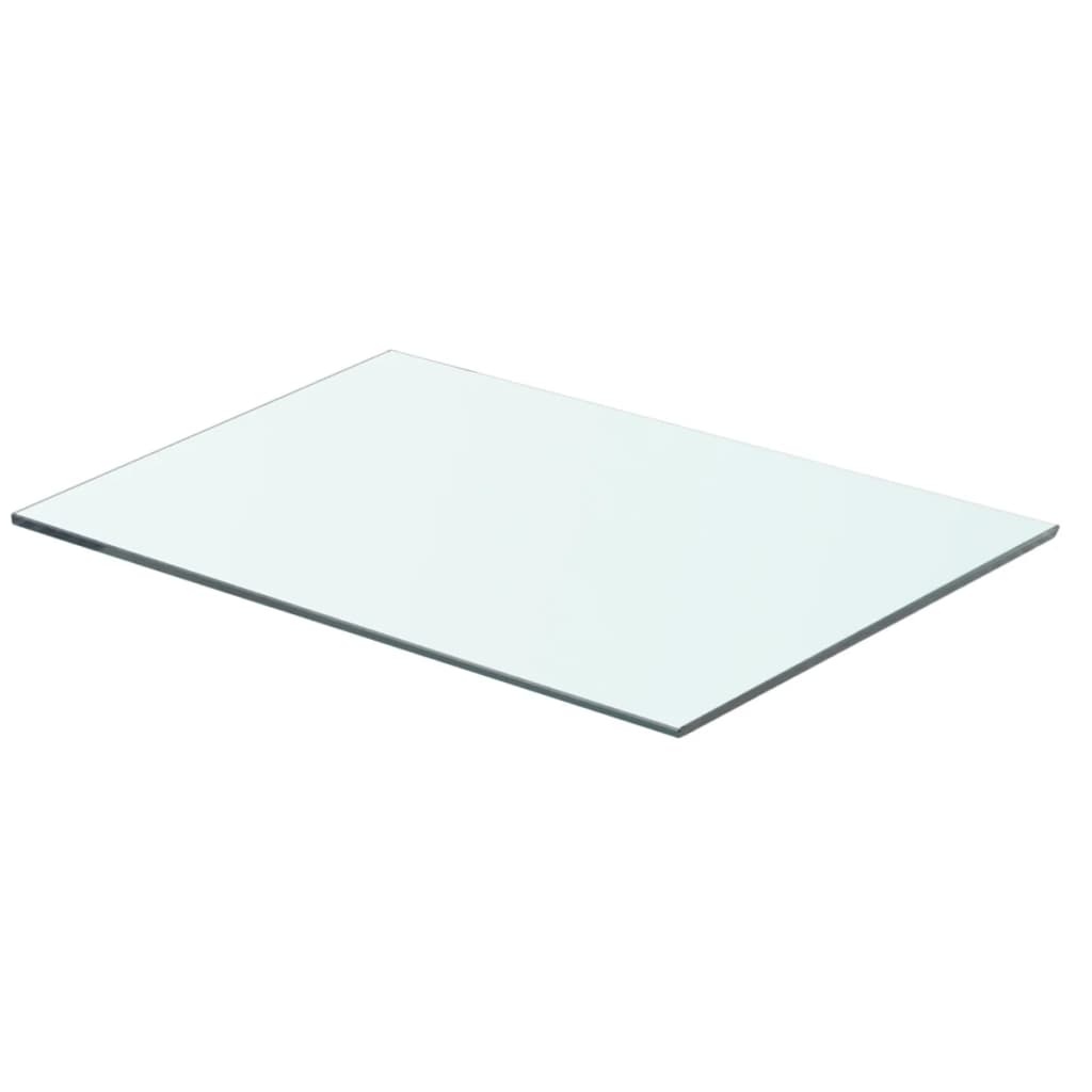 Shelf Panel Glass Clear 50x30 cm - Style and Chic