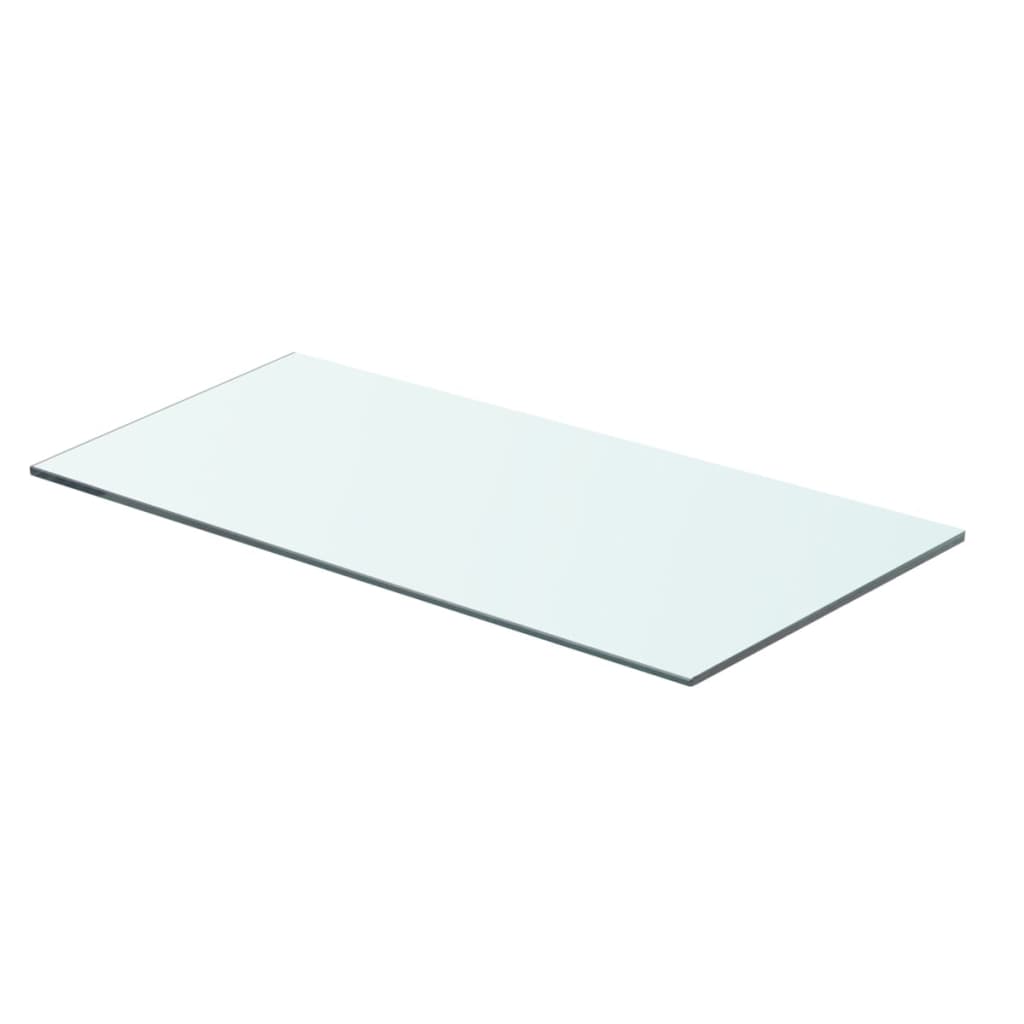 Shelf Panel Glass Clear 60x25 cm - Unbeatable Bargains