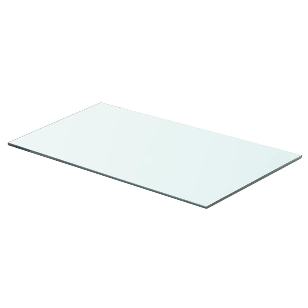Shelf Panel Glass Clear 60x30 cm - Brittle & Co