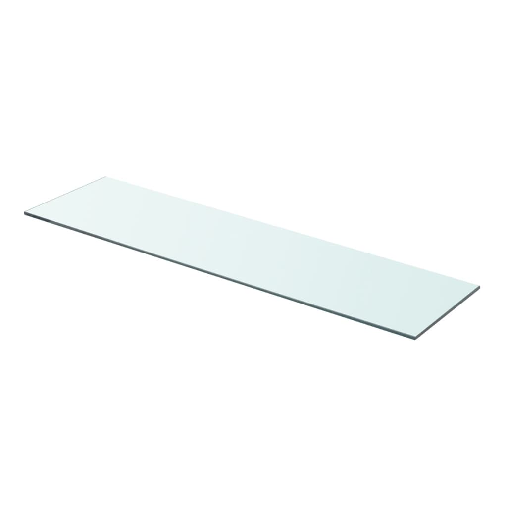 Shelf Panel Glass Clear 80x20 cm - R and M Furniture