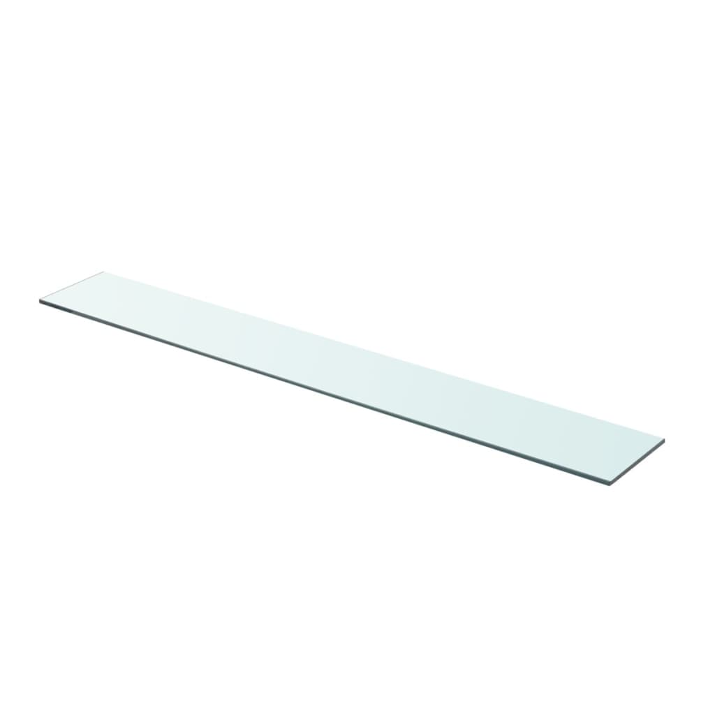 Shelf Panel Glass Clear 90x12 cm - Design Hut