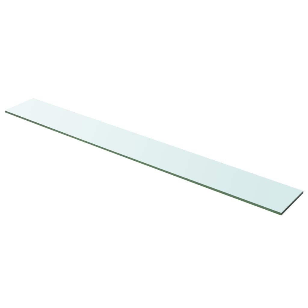 Shelf Panel Glass Clear 100x12 cm - Design Hut