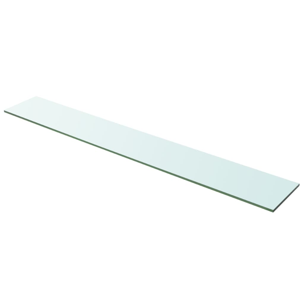 Shelf Panel Glass Clear 100x15 cm - R and M Furniture