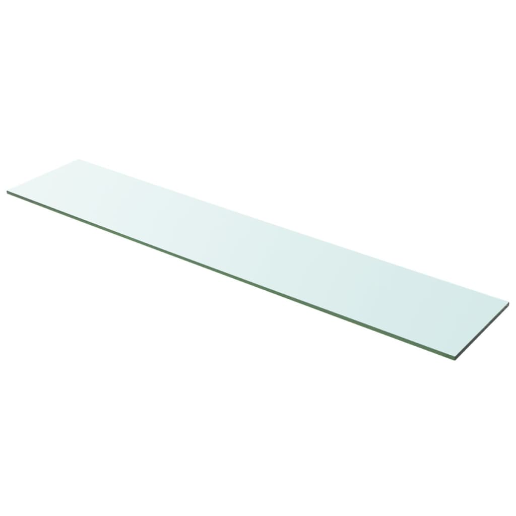 Shelf Panel Glass Clear 100x20 cm - Merlin Deals