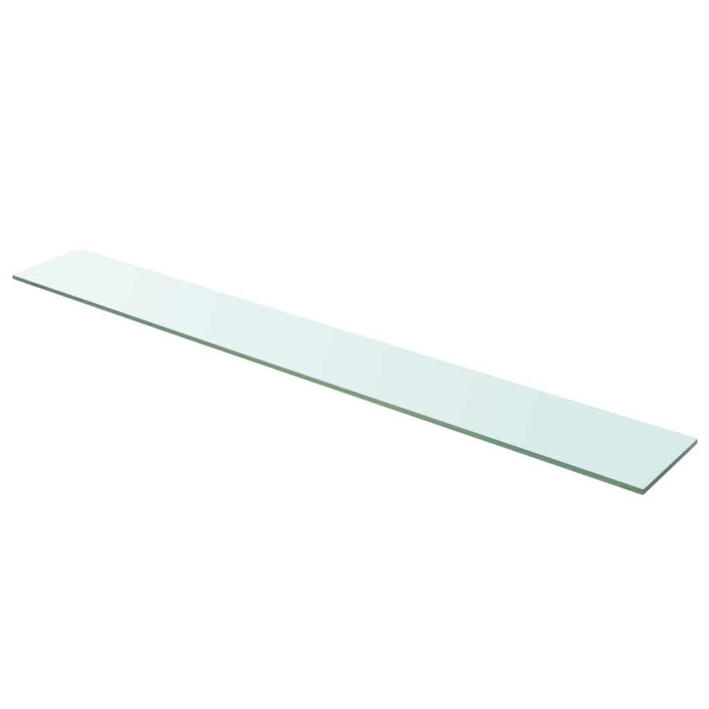 Shelf Panel Glass Clear 110x15 cm - R and M Furniture