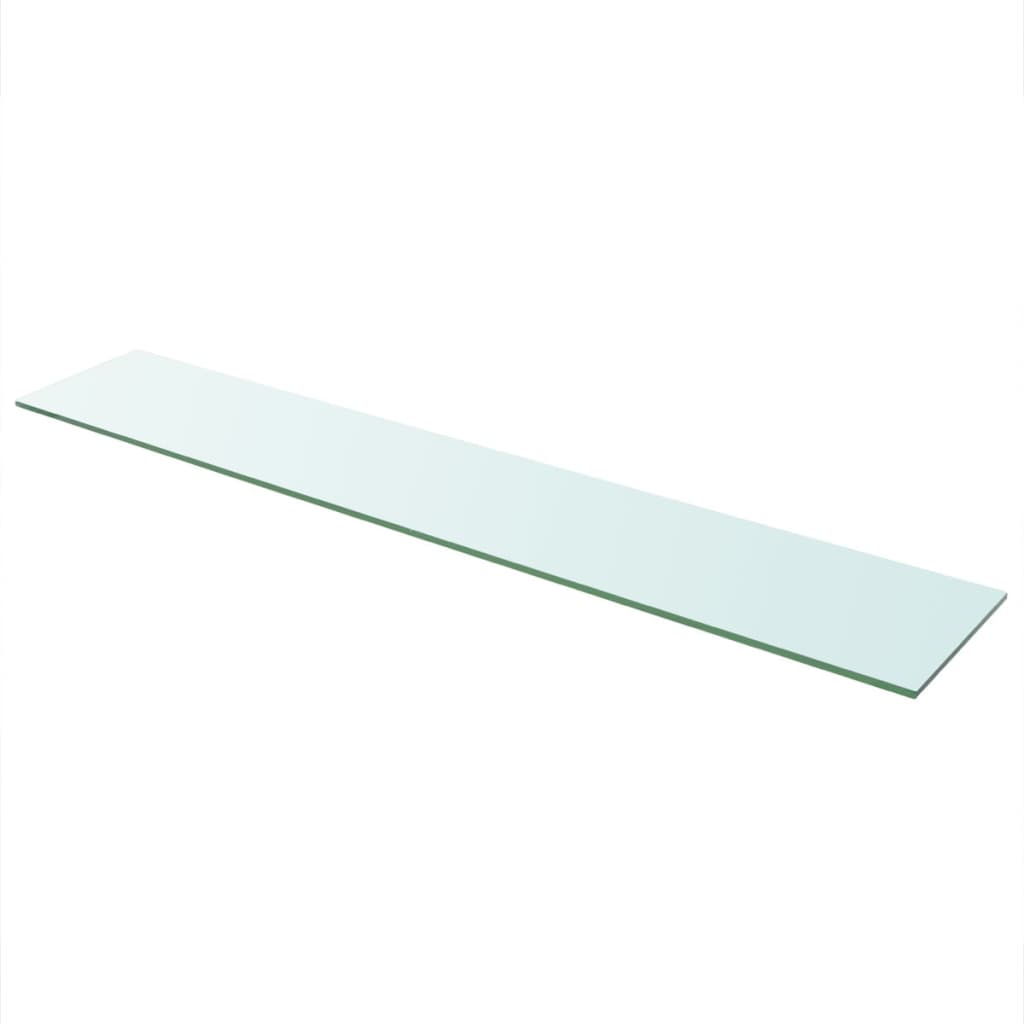 Shelf Panel Glass Clear 110x20 cm - Style and Chic