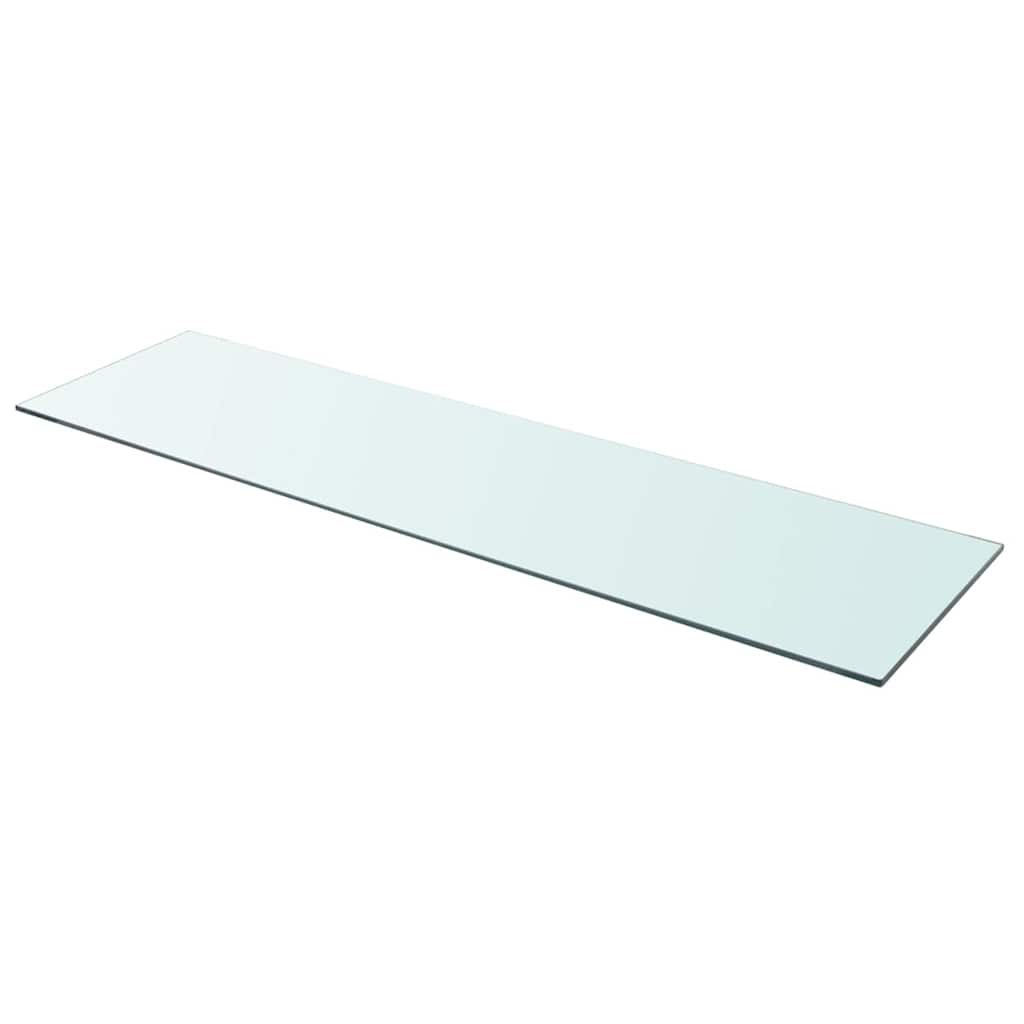 Shelf Panel Glass Clear 110x30 cm - All Things Good