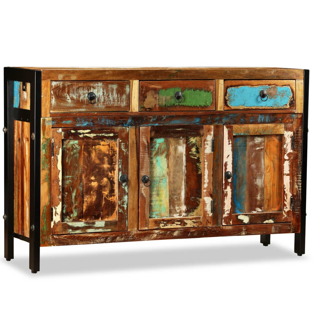Sideboard Solid Reclaimed Wood 120x35x76 cm - Direct Imports