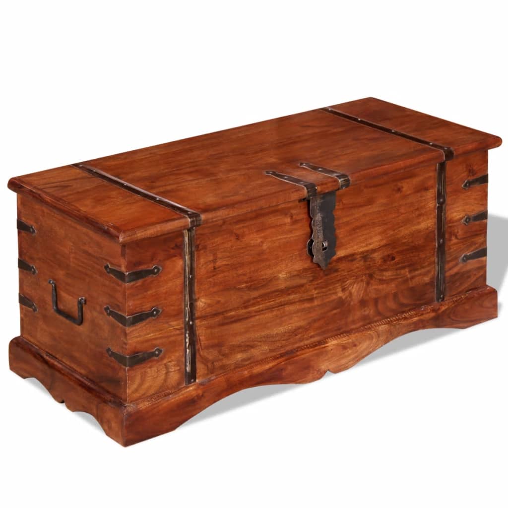 Storage Chest Solid Wood - Design Hut