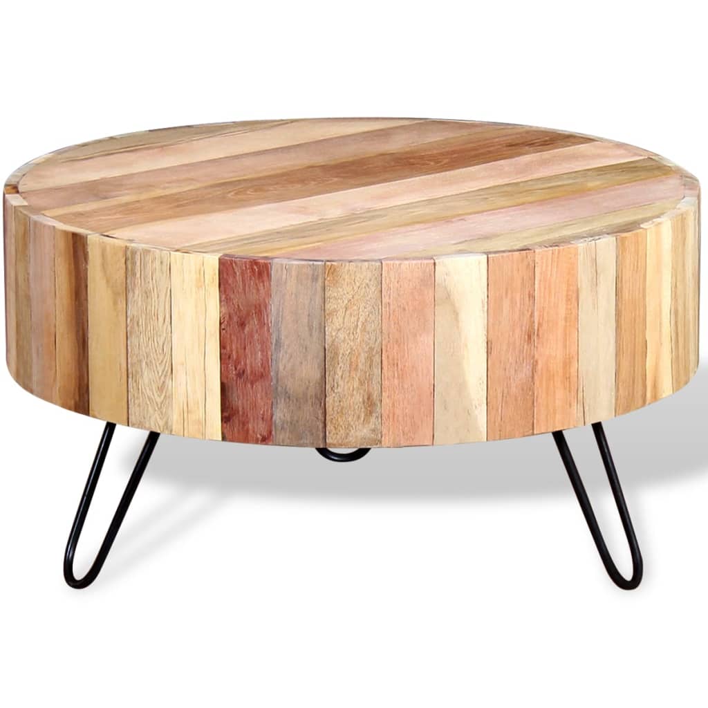 Coffee Table Solid Reclaimed Wood - Brittle & Co