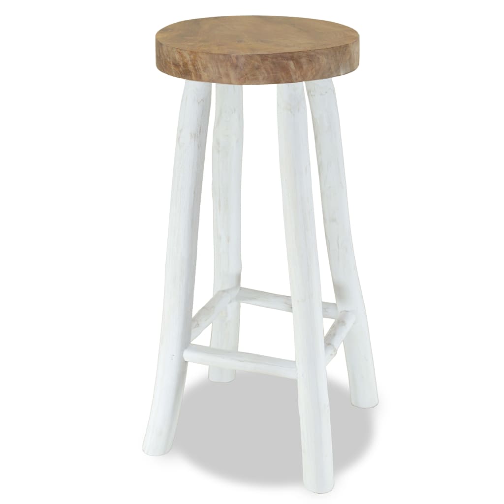 Bar Stool Solid Teak Wood - Tyrell & Tyrell