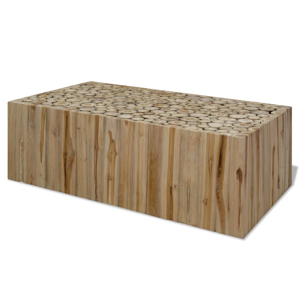 Coffee Table Genuine Teak 90x50x30 cm - All Things Good