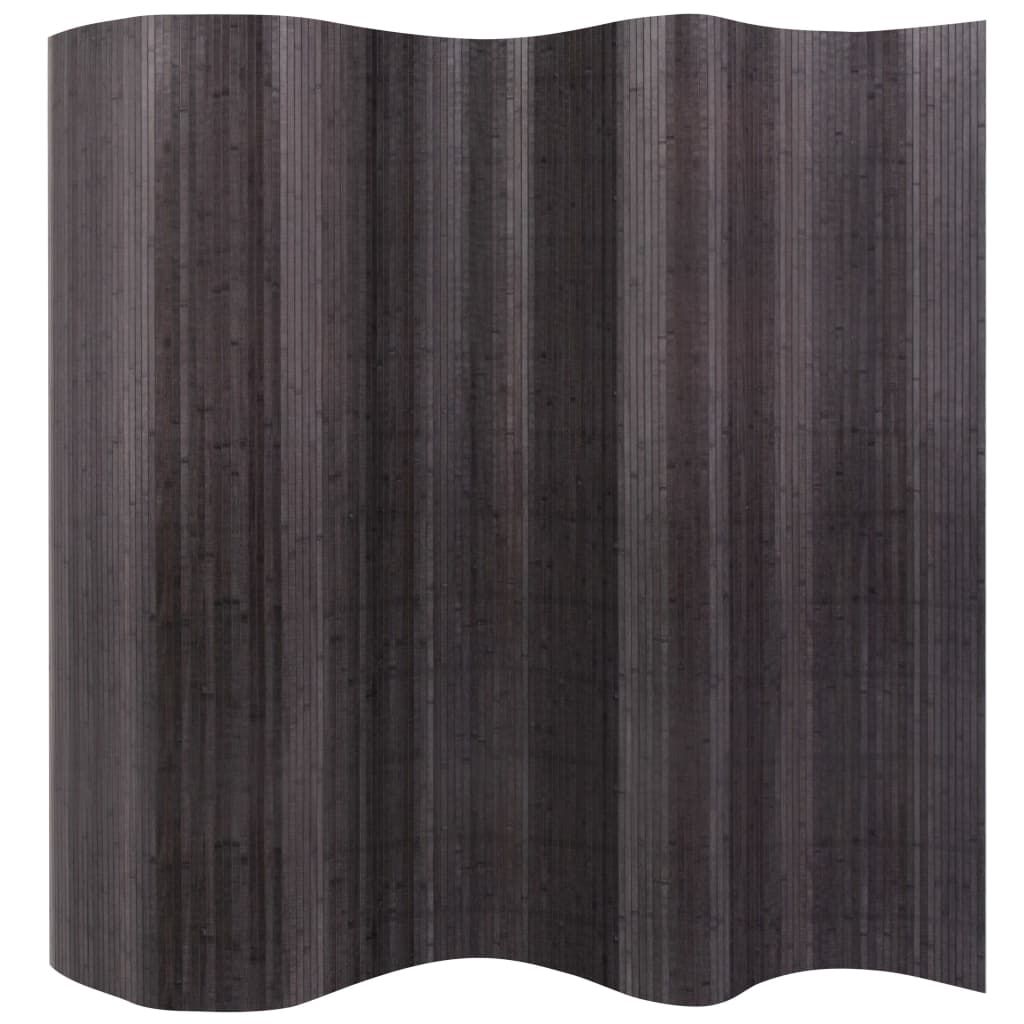 Room Divider Bamboo Grey 250x165 cm - Discount Dealers