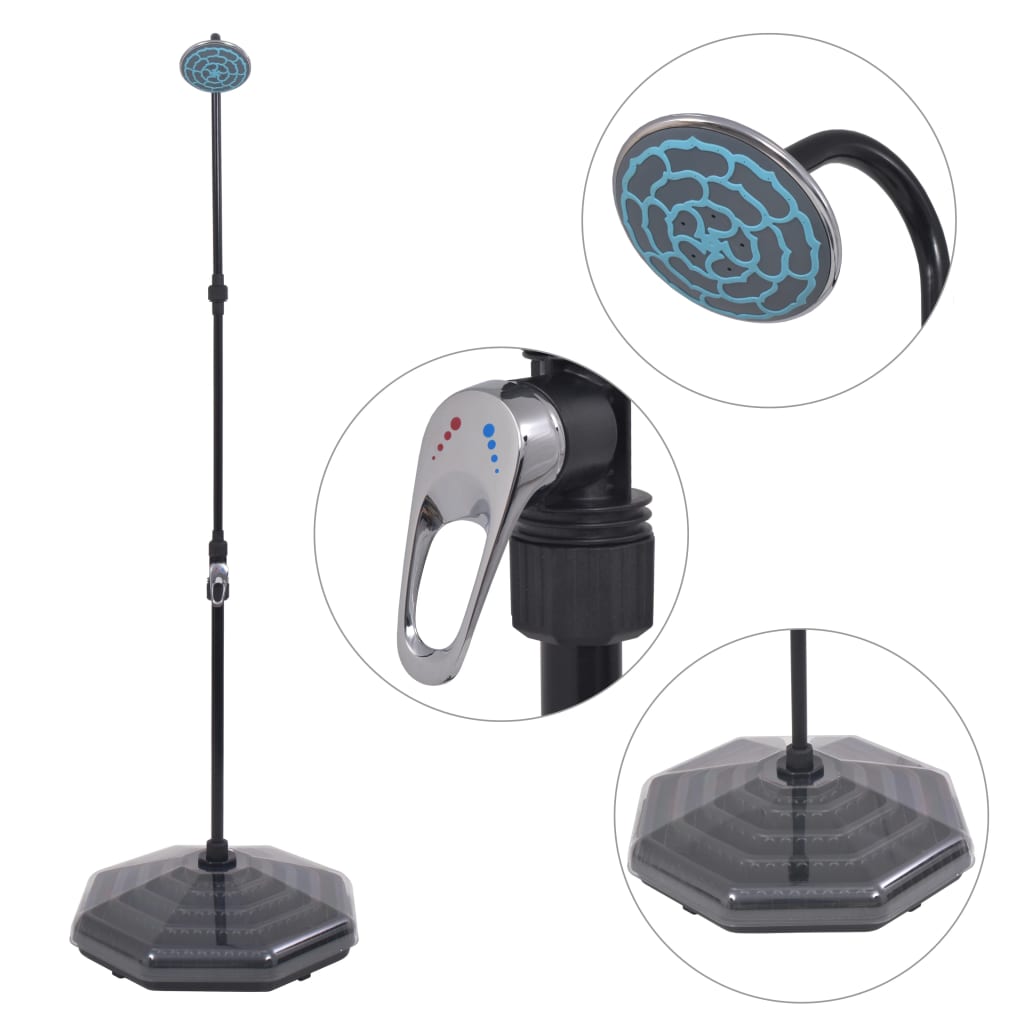 Solar Shower 20 L Aluminium HDPE - Tyrell & Tyrell