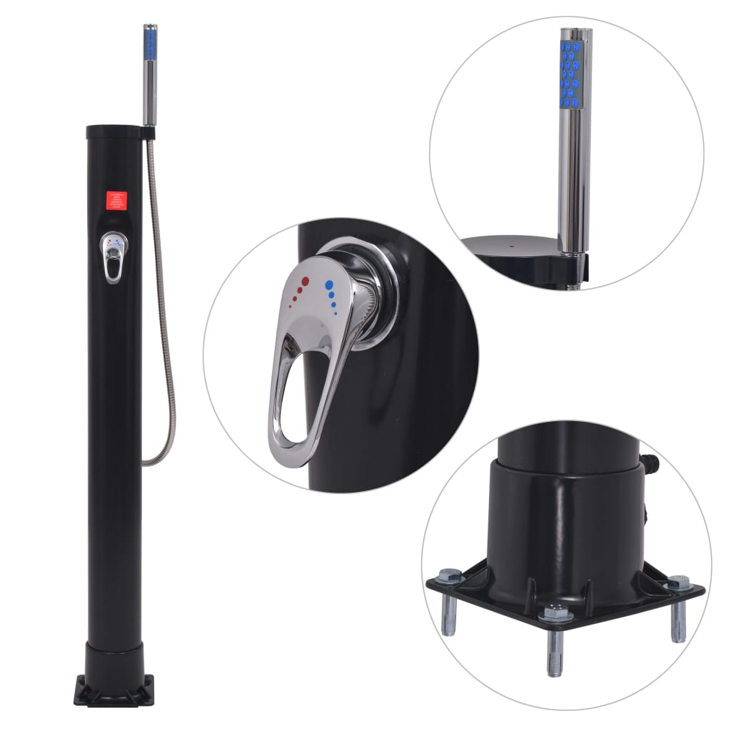 Solar Shower 8 L PVC Steel - Unbeatable Bargains