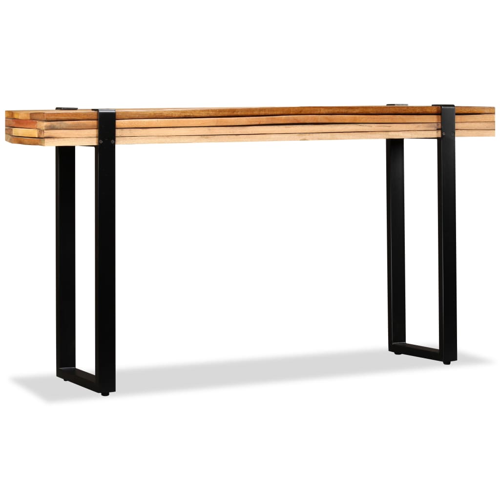 Console Table Solid Reclaimed Wood Adjustable - Millennium Furniture