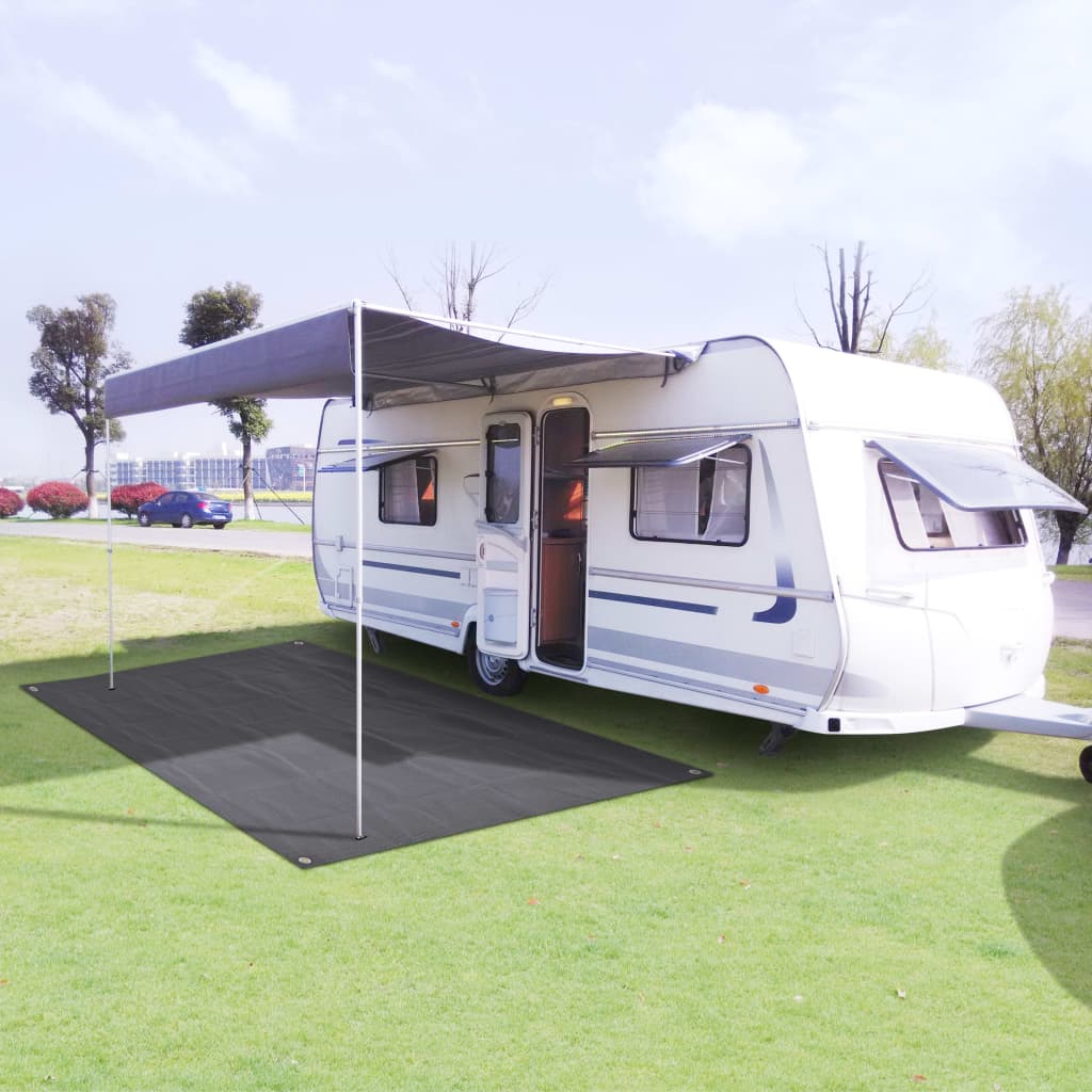 Tent Carpet 250x500 cm Anthracite - R and M Furniture
