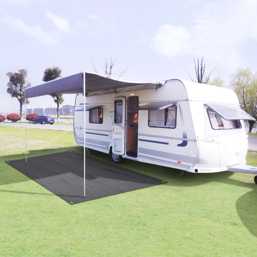 Tent Carpet 300x600 cm Anthracite - Charlotte Dunes