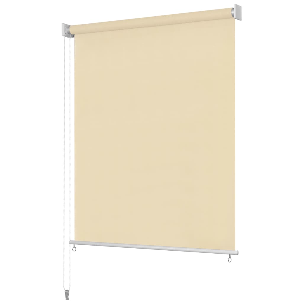 Outdoor Roller Blind 180x140 cm Cream - Design Hut