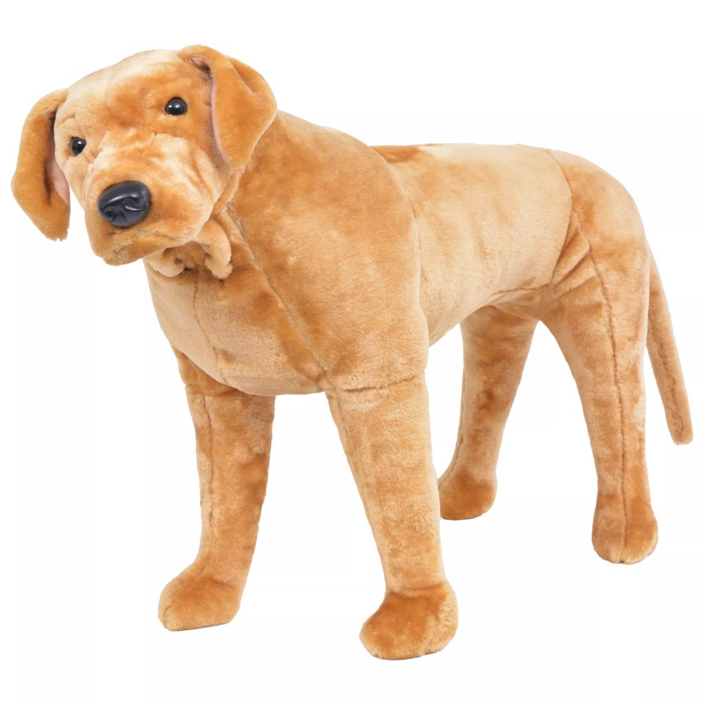 Standing Plush Toy Labrador Dog Light Brown XXL - Design Hut