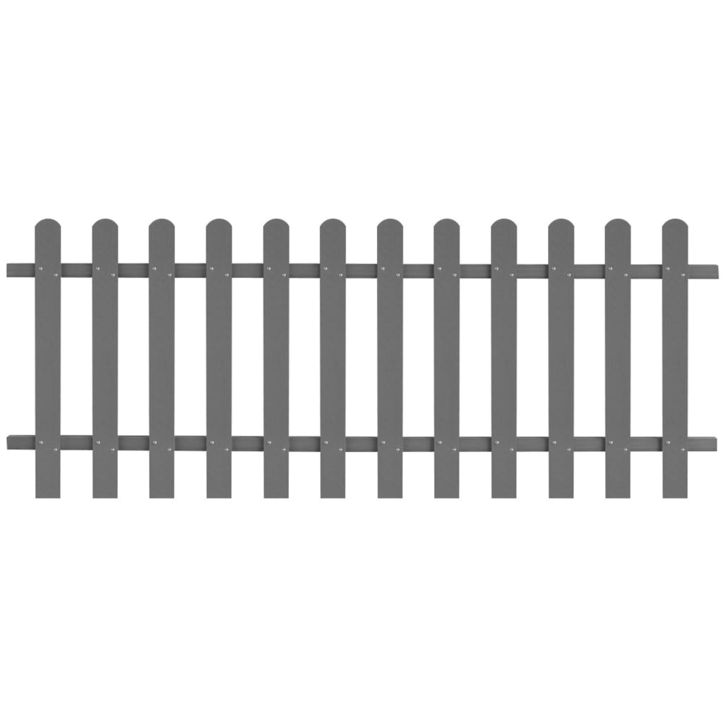 Picket Fence WPC 200x80 cm - Design Hut