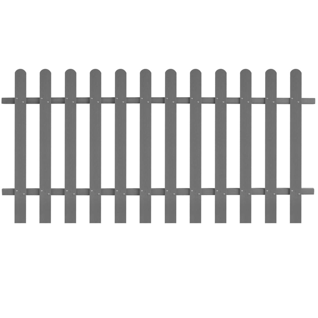 Picket Fence WPC 200x100 cm - Decor Base
