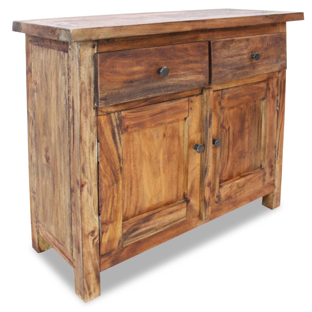 Sideboard Solid Reclaimed Wood 75x30x65 cm - Discount Dealers