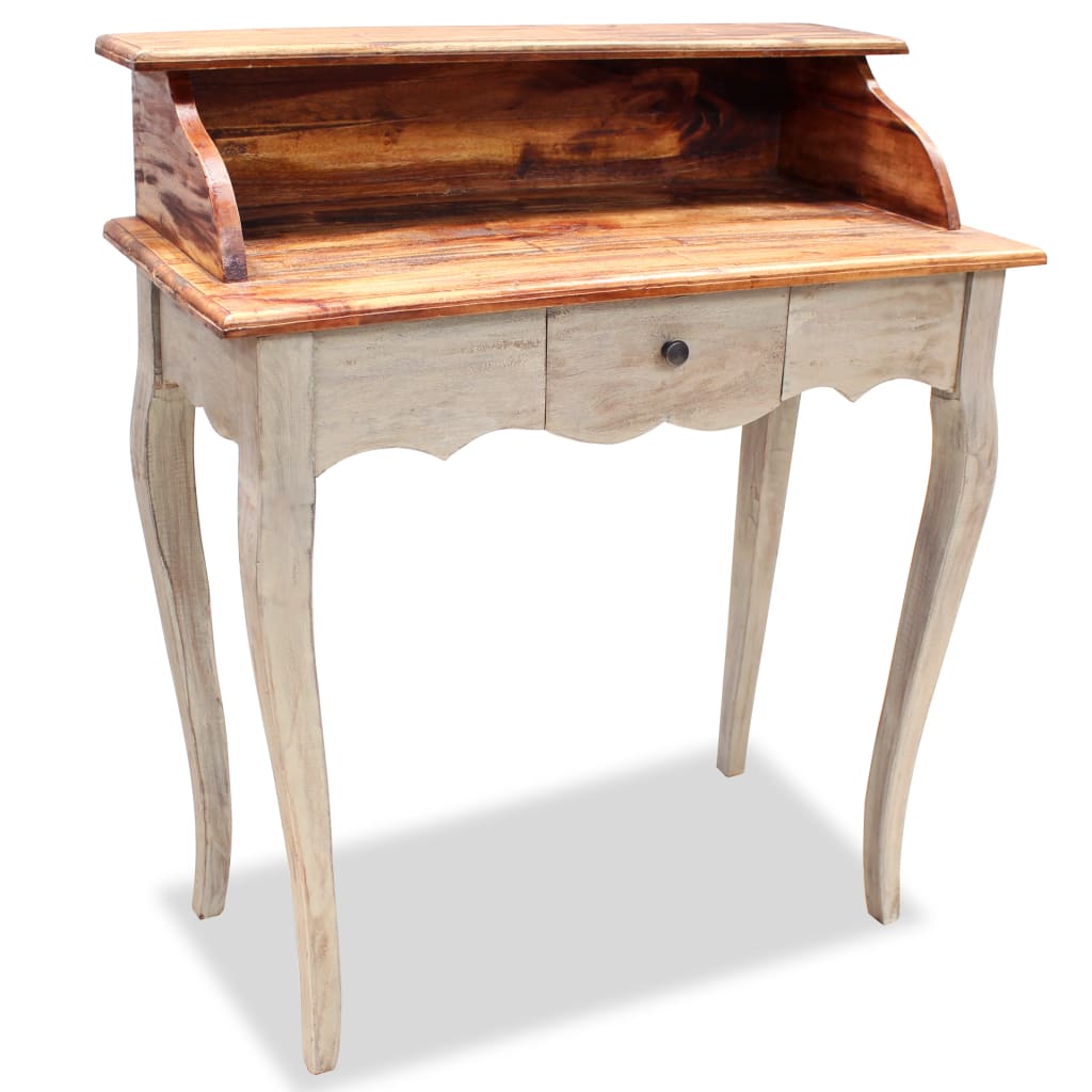Writing Desk Solid Reclaimed Wood 80x40x92 cm - Style and Chic