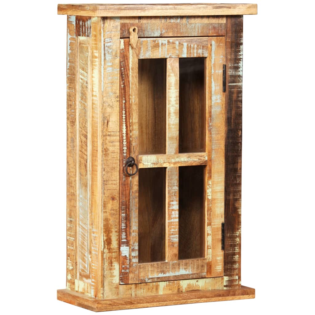Wall Cabinet Solid Reclaimed Wood 44x21x72 cm - Brittle & Co