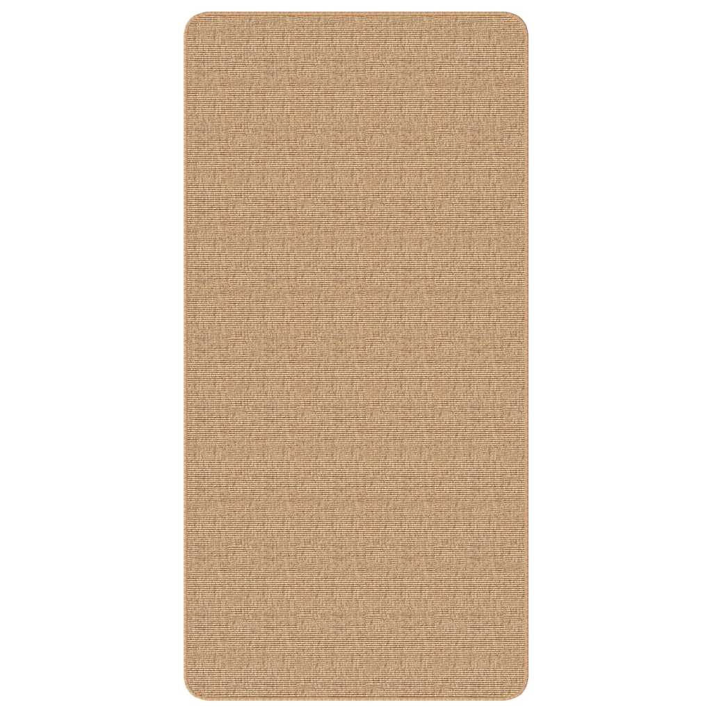 Area Rug Jute with Latex Backing 80x160 cm Natural - Discount Dealers