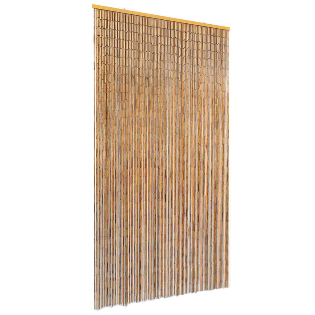 Insect Door Curtain Bamboo 100x220 cm - Unbeatable Bargains