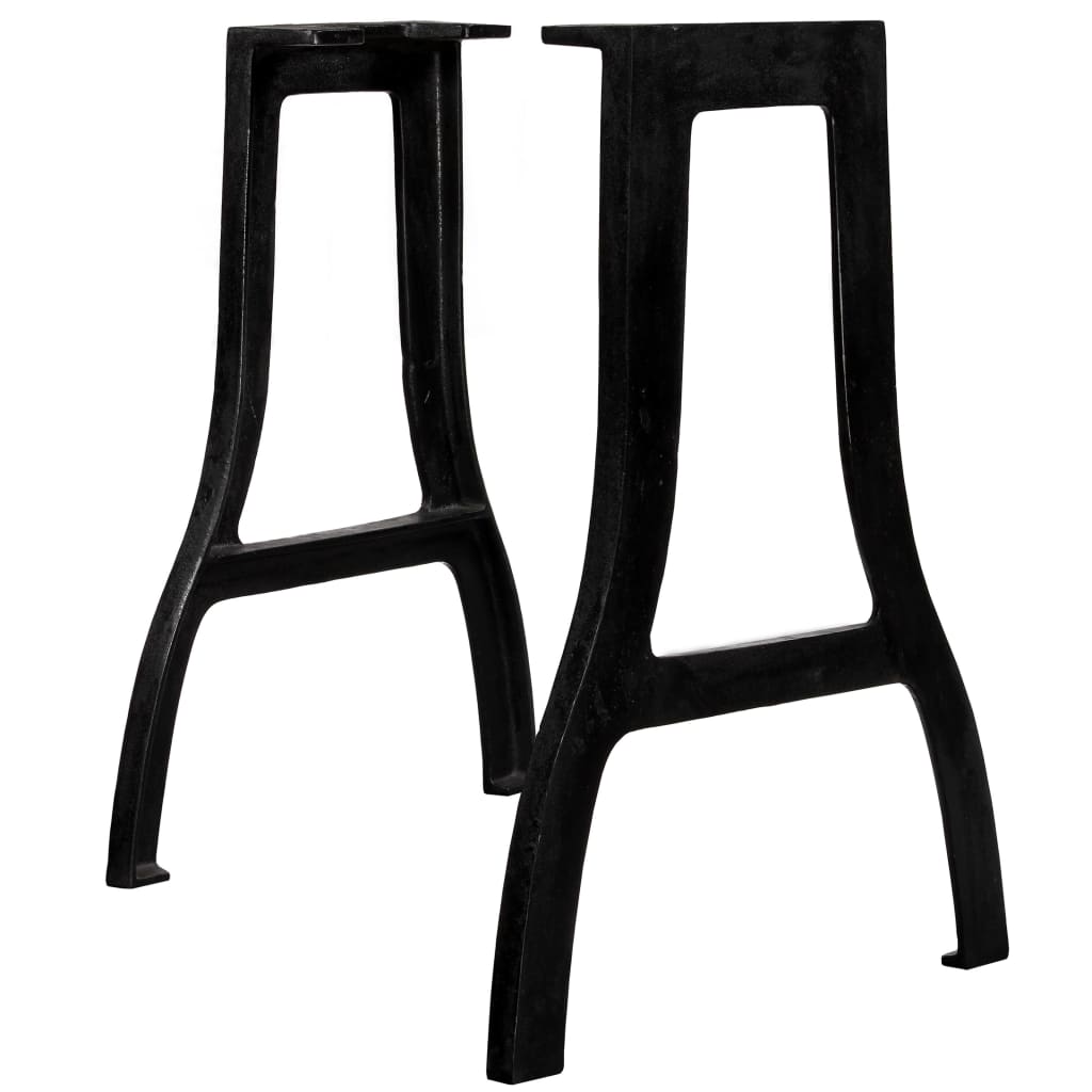 Dining Table Legs 2 pcs A-Frame Cast Iron - Millennium Furniture