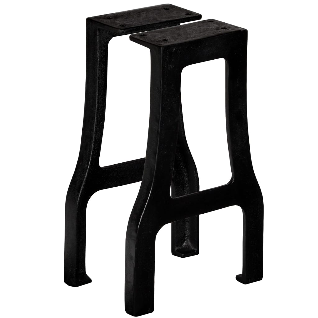 Bench Legs 2 pcs A-Frame Cast Iron - R and M Furniture