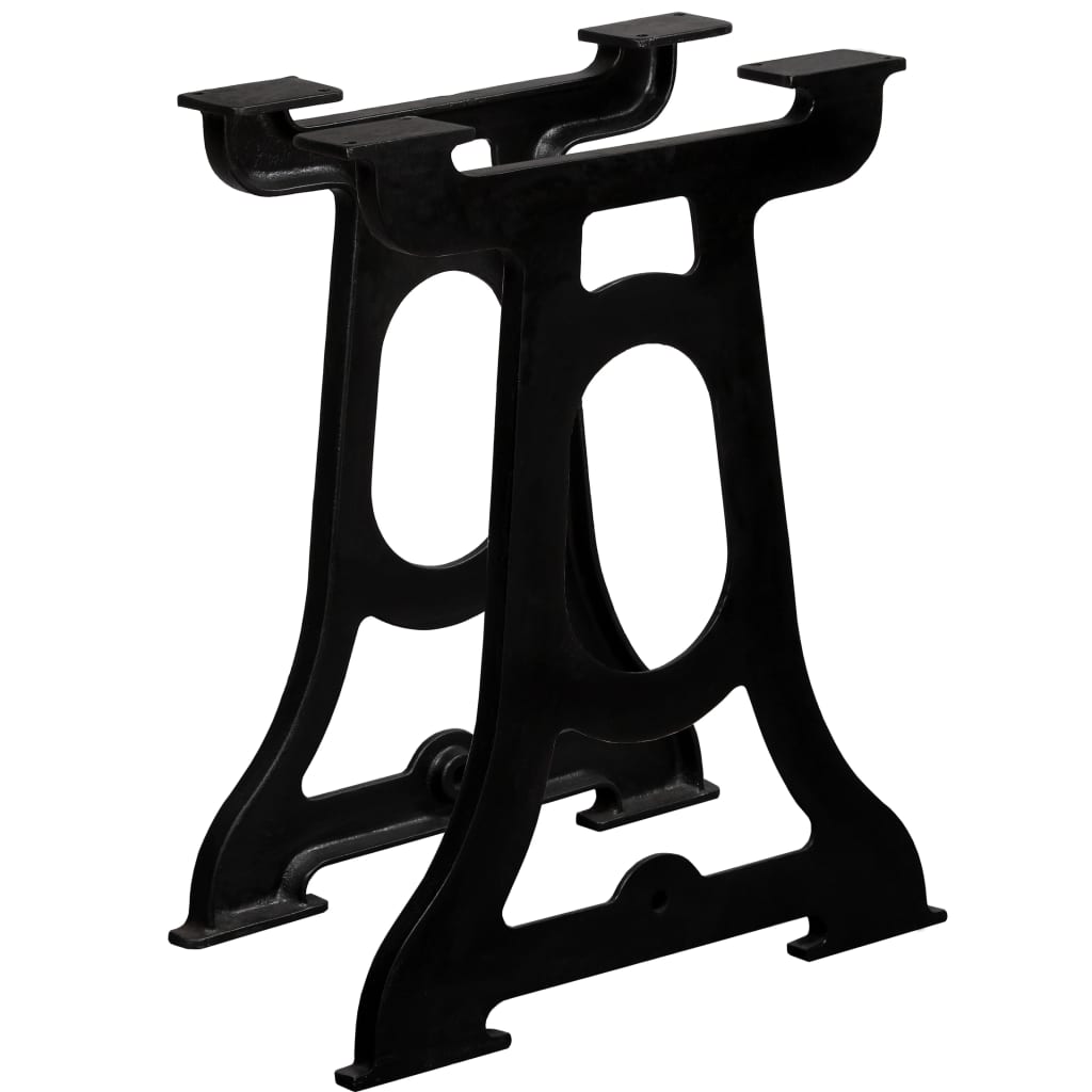 Dining Table Legs 2 pcs Y-Frame Cast Iron - Discount Dealers
