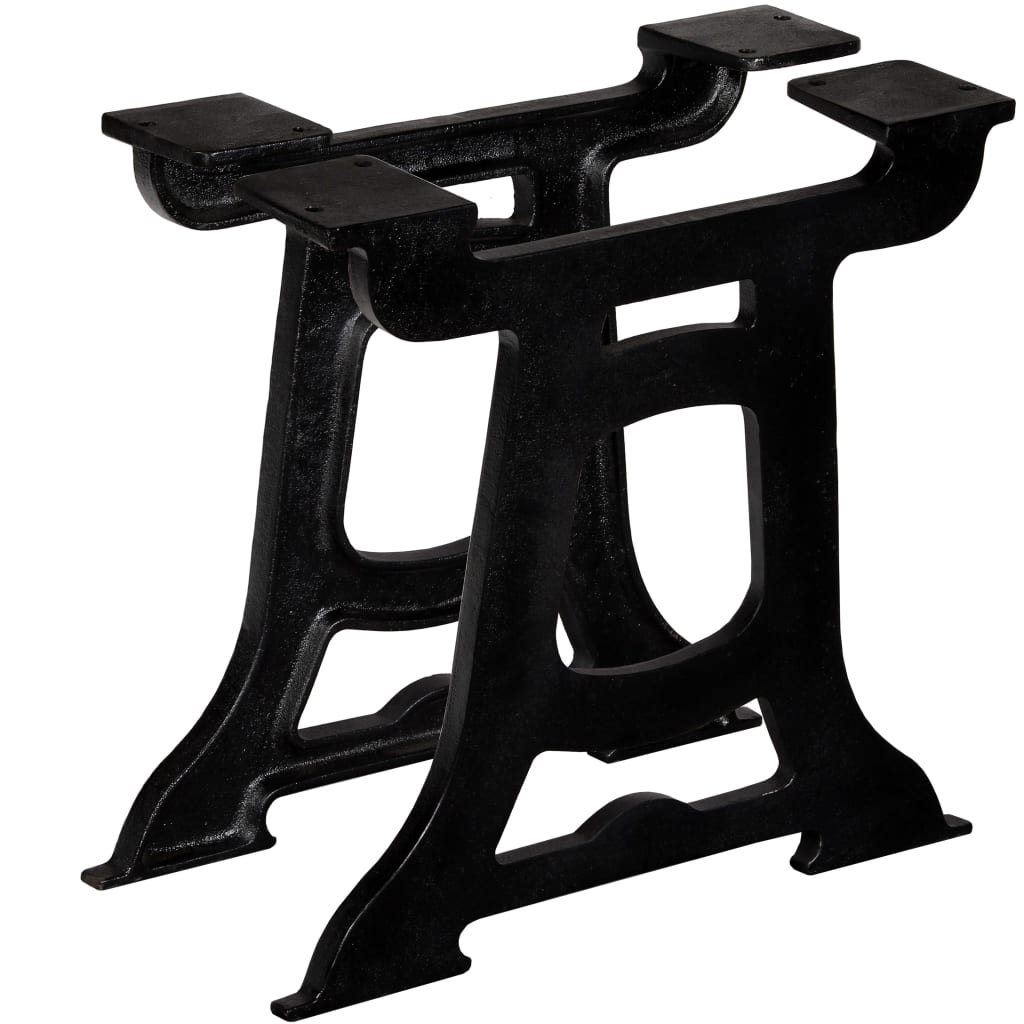 Coffee Table Legs 2 pcs Y-Frame Cast Iron - The Home Maker