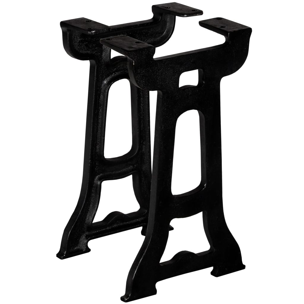 Bench Legs 2 Pieces Y-Frame Cast Iron - Millennium Furniture