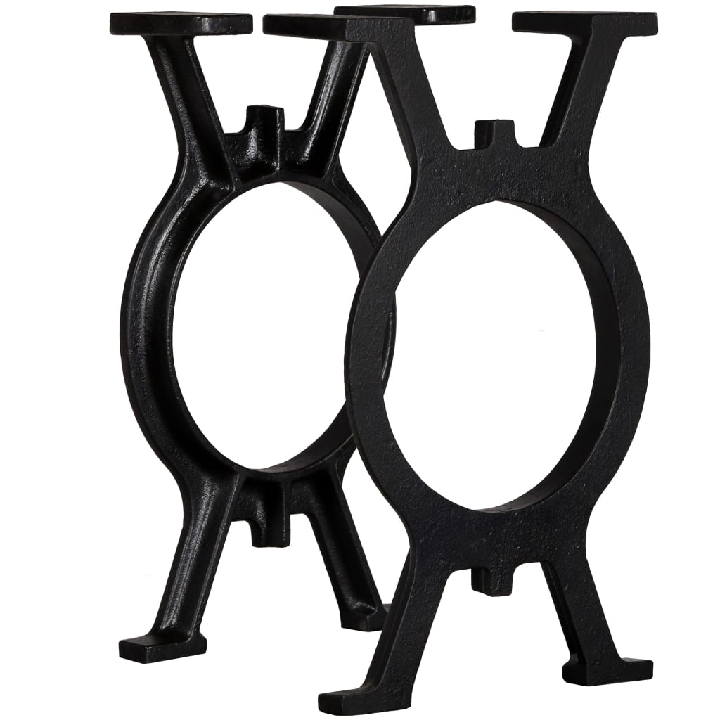 Bench Legs 2 pcs O-Frame Cast Iron - Discount Dealers