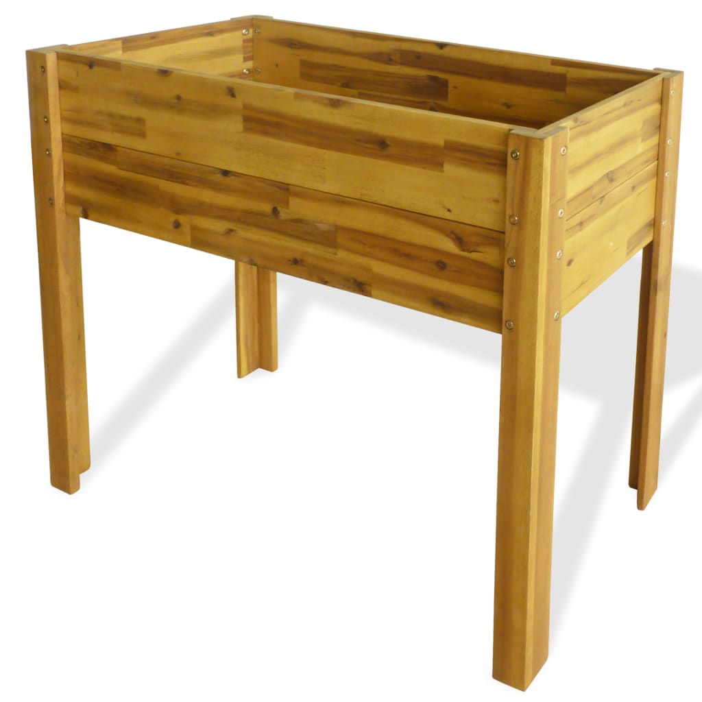 Raised Garden Raised Bed Solid Acacia Wood - Sid & Sam
