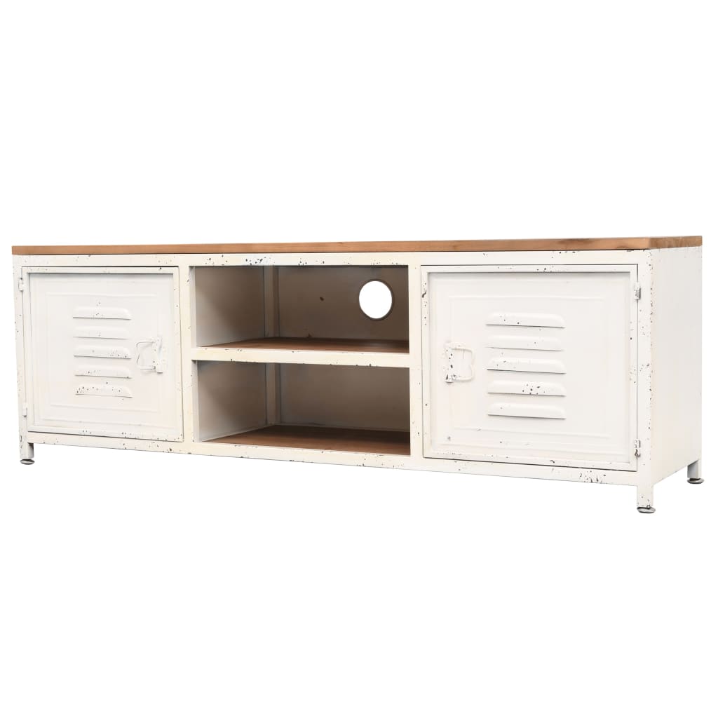 TV Cabinet 120x30x40 cm White - Millennium Furniture