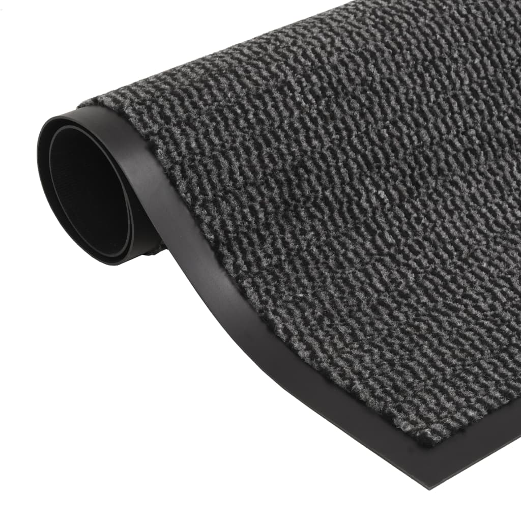 Dust Control Mat Rectangular Tufted 90x150 cm Anthracite - All Things Good