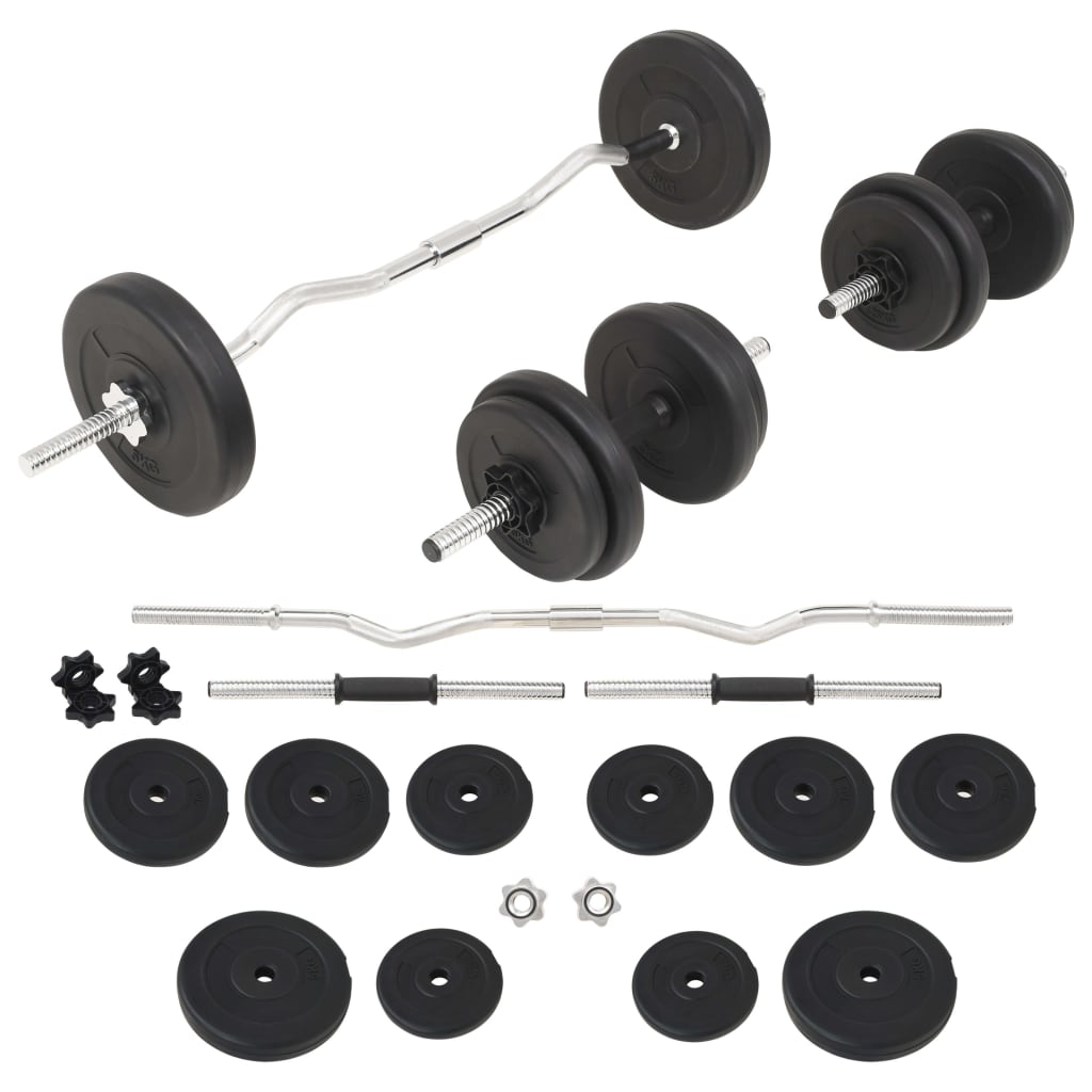 Barbell and Dumbbell Set 30 kg - R and M Furniture