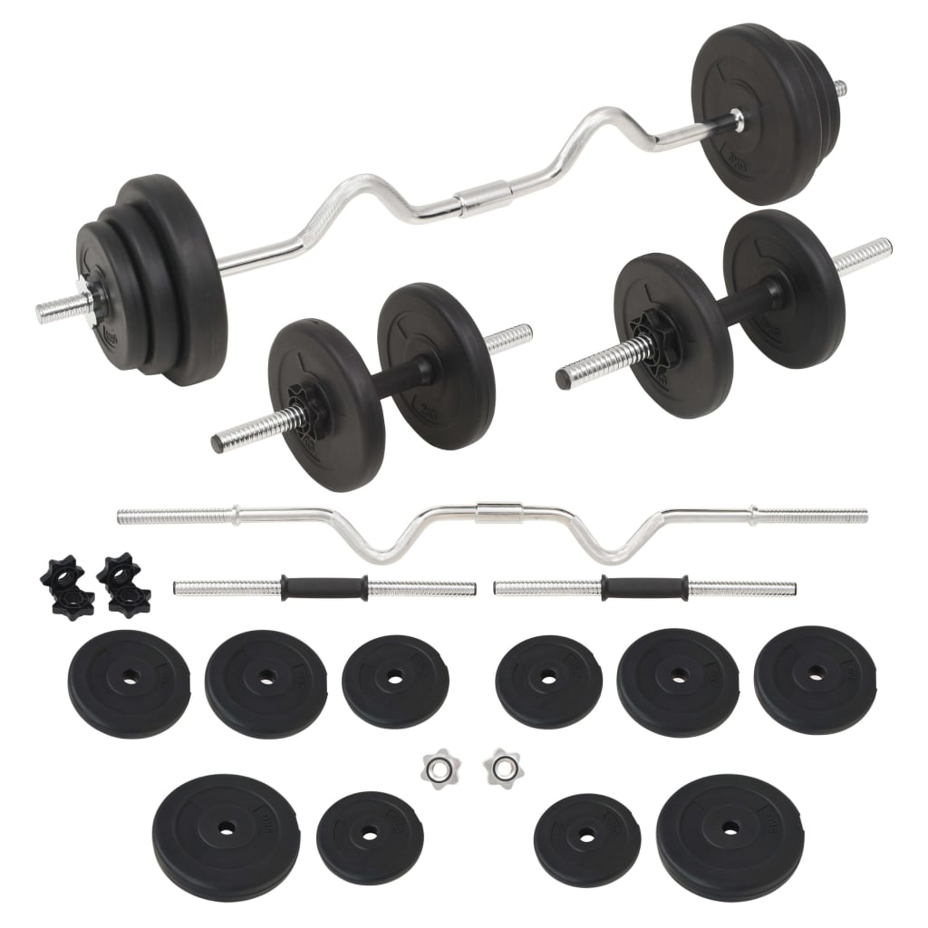 Barbell and Dumbbell Set 30 kg - Style and Chic